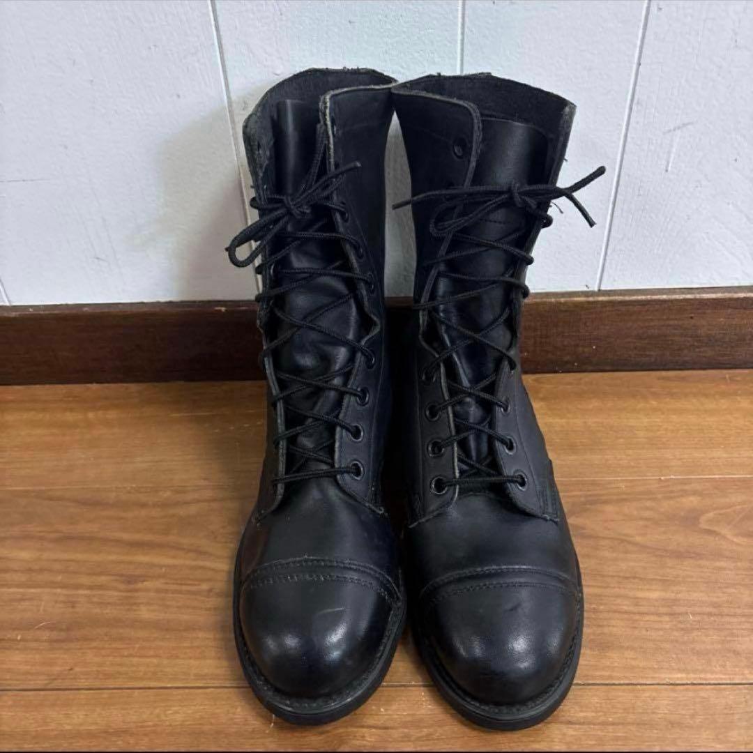 90s デッドストック　米軍　実物　オールレザーブーツ　26cm 送料無料