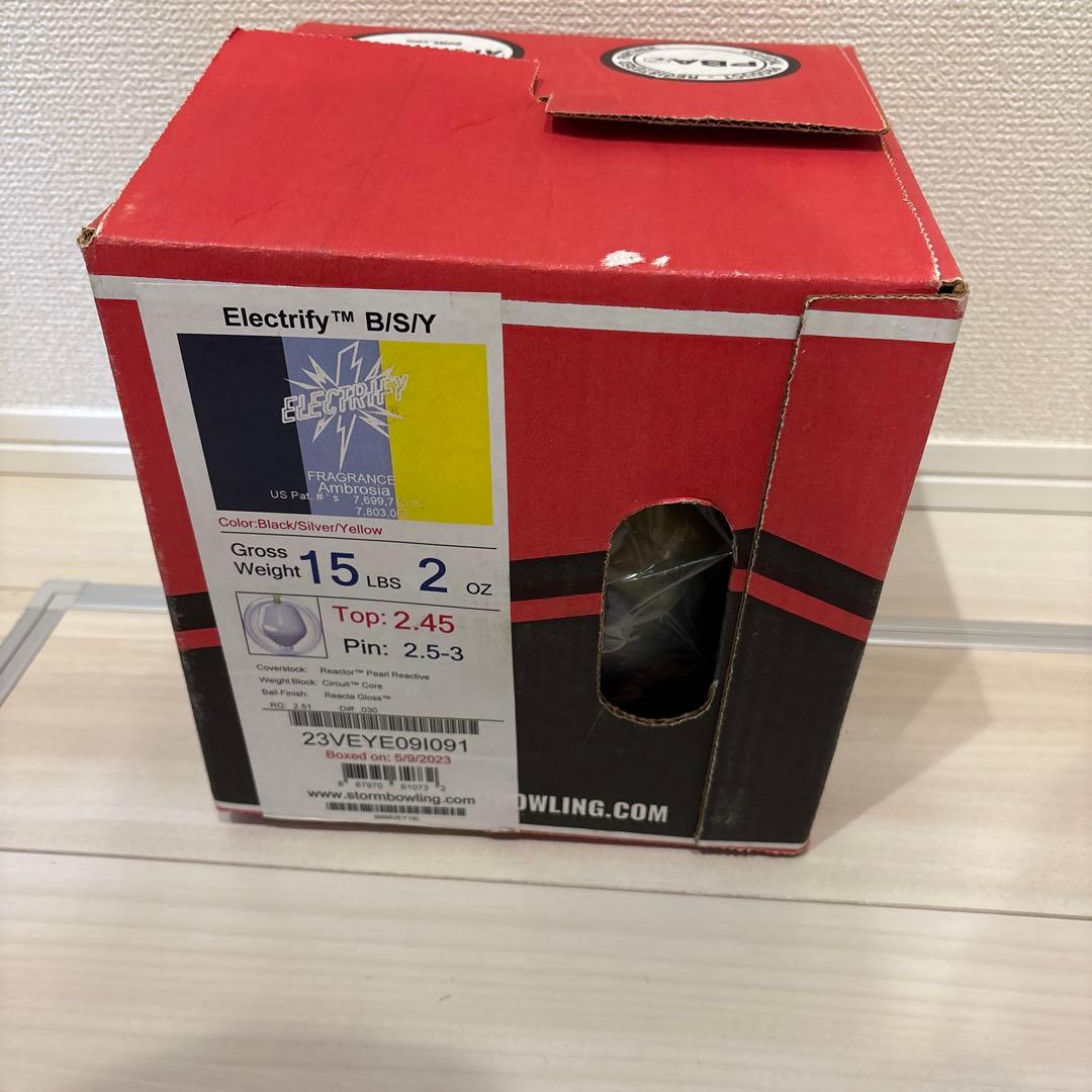 【新品】エレクトリファイB/S/Y ストーム15ポンド2オンス