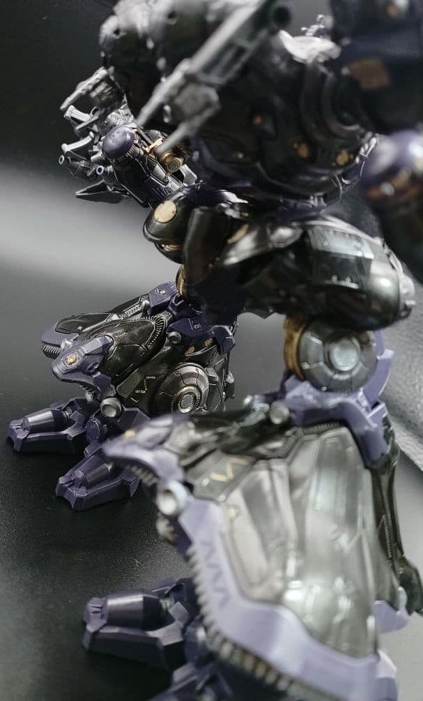 【玄鋼謹製】30MM アーマードコア6 オープンフェイス　フル塗装完成品