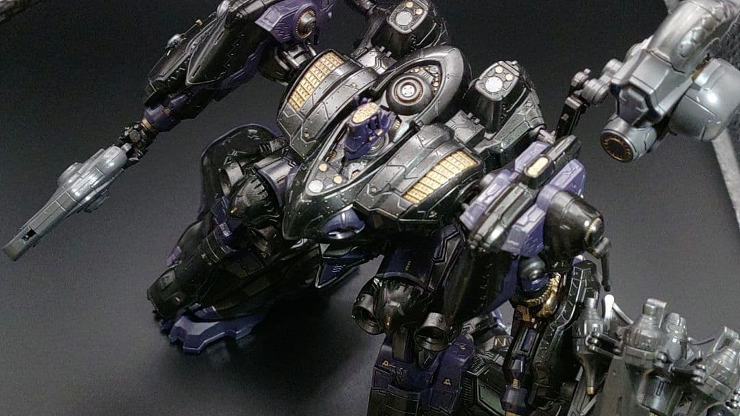 【玄鋼謹製】30MM アーマードコア6 オープンフェイス　フル塗装完成品