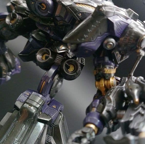 【玄鋼謹製】30MM アーマードコア6 オープンフェイス　フル塗装完成品