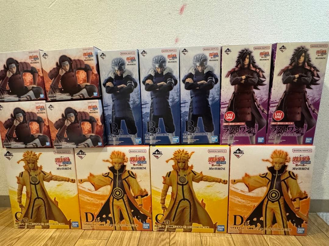 【ノー勉様】一番くじ NARUTO 繋がる思い フィギュア 13体 セット