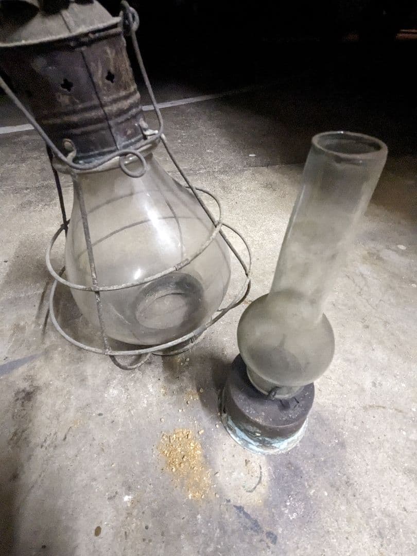 セ*カ様 クラシックオイルランタン　昭和レトロ　日本船燈製 船舶　アンティーク