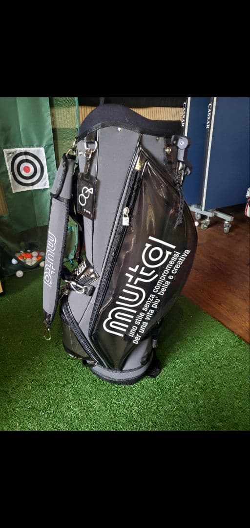 muta キャディバッグ 黒