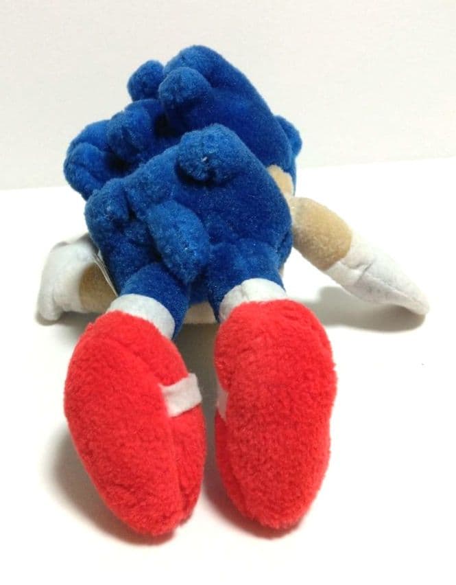 セガハイテクパーク景品　ソニック ぬいぐるみ SEGA レトロ 非売品 1994