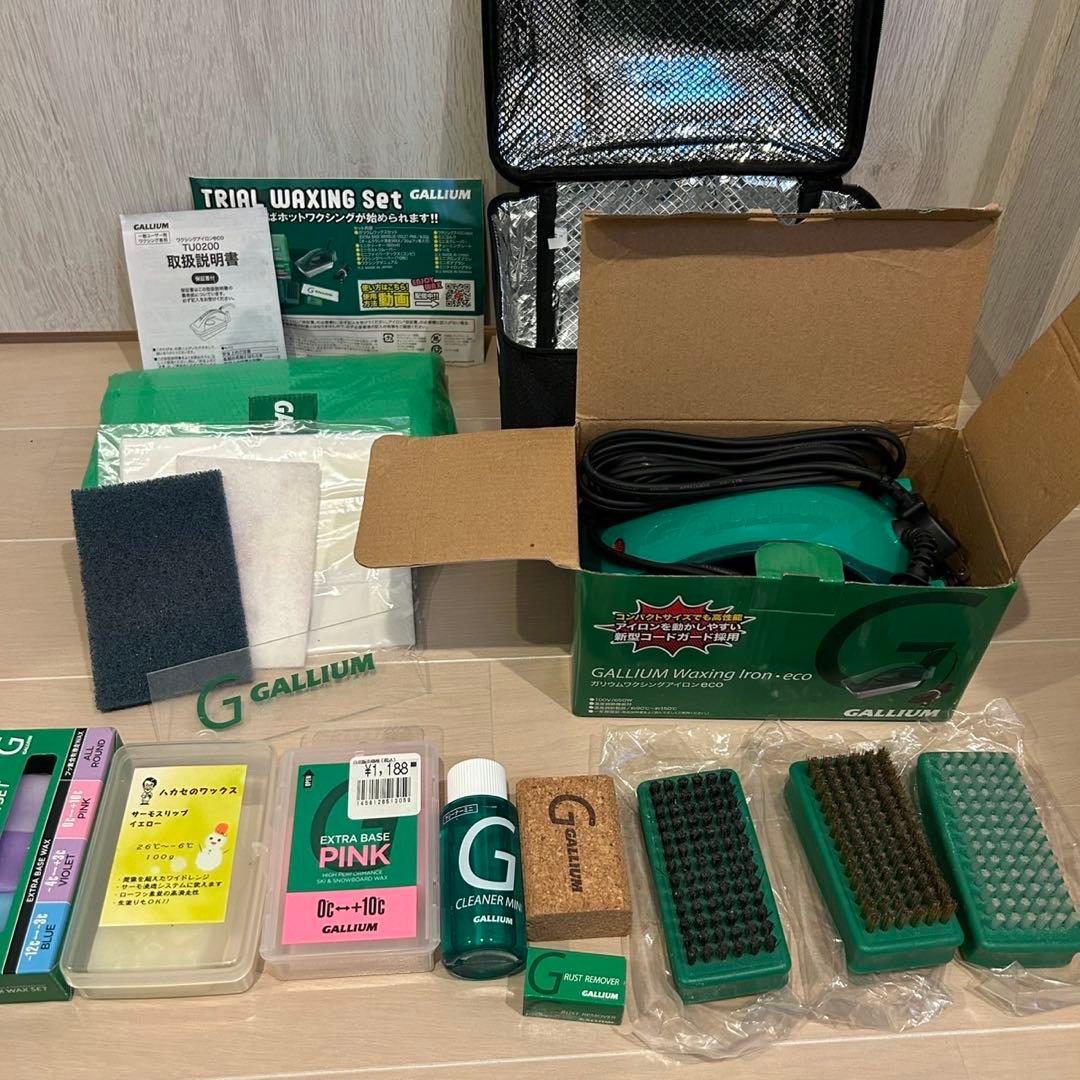 n*b様 スノボ　ワックススタンド・ホットワクシングセット