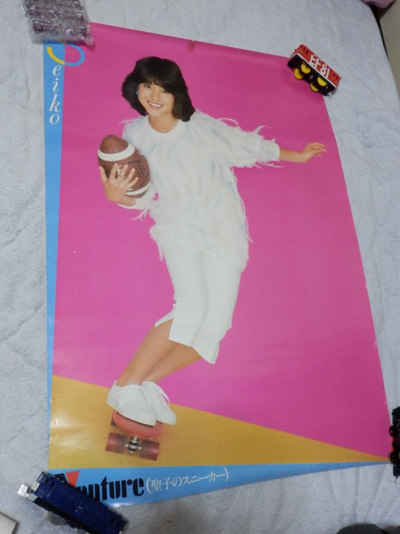 ⭕️当時物②❤非売品❤特大ポスター❤松田聖子❤Venture★月星化成