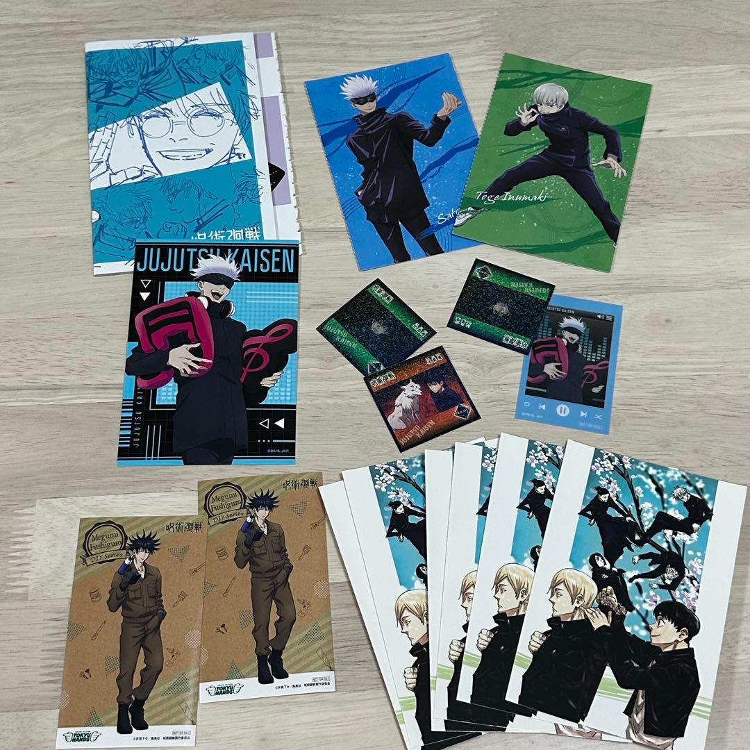 呪術廻戦 グッズ まとめ売り 缶バッジ クリアファイル アクリルスタンド
