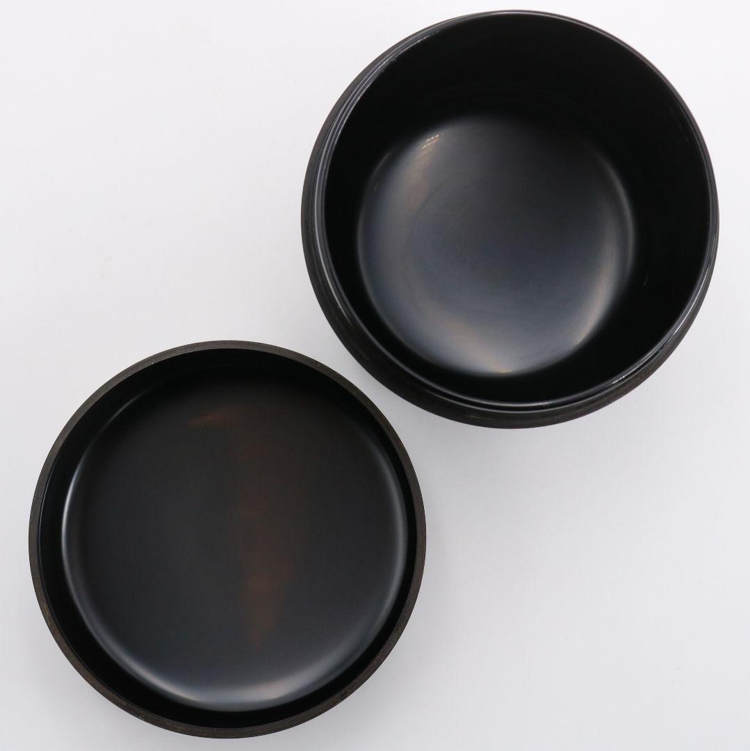 蒔絵師 筑城良斉作 笹露 大棗 茶道具 共箱　V934　N8