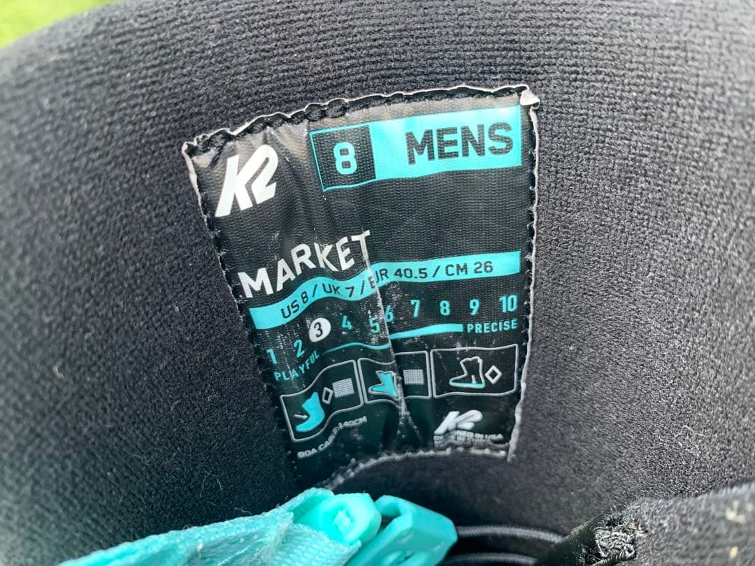 【美品】23/24 K2 MARKET スノーボードブーツ 26cm BOA