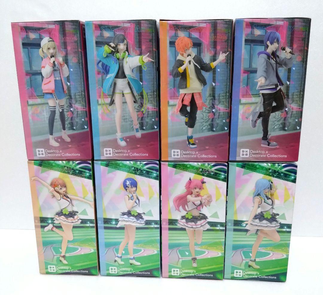 【ビビバス】【モアジャン(モモジャン)】フィギュア８種　＋バニティポーチ