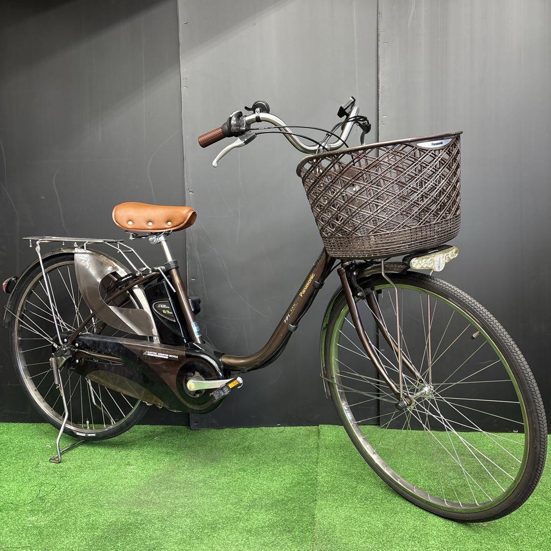 電動自転車 Panasonic Lithium vivi DX ブラウン　48