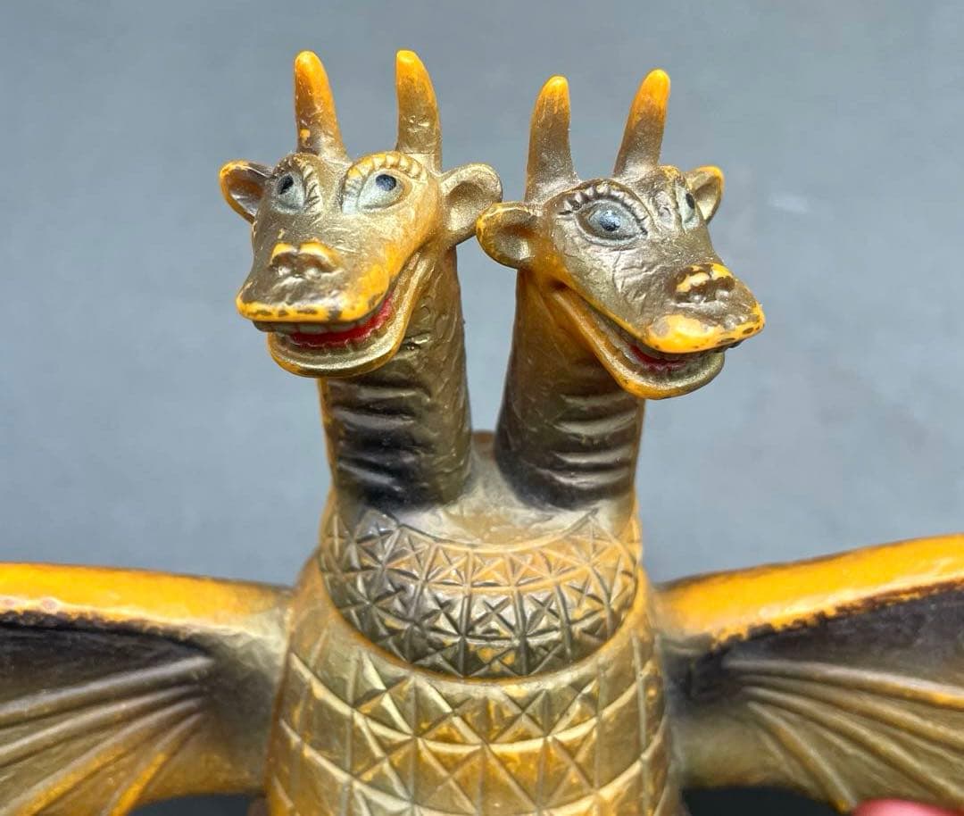 キングギドラ　パチ　ソフビ　開封品　ミウラ