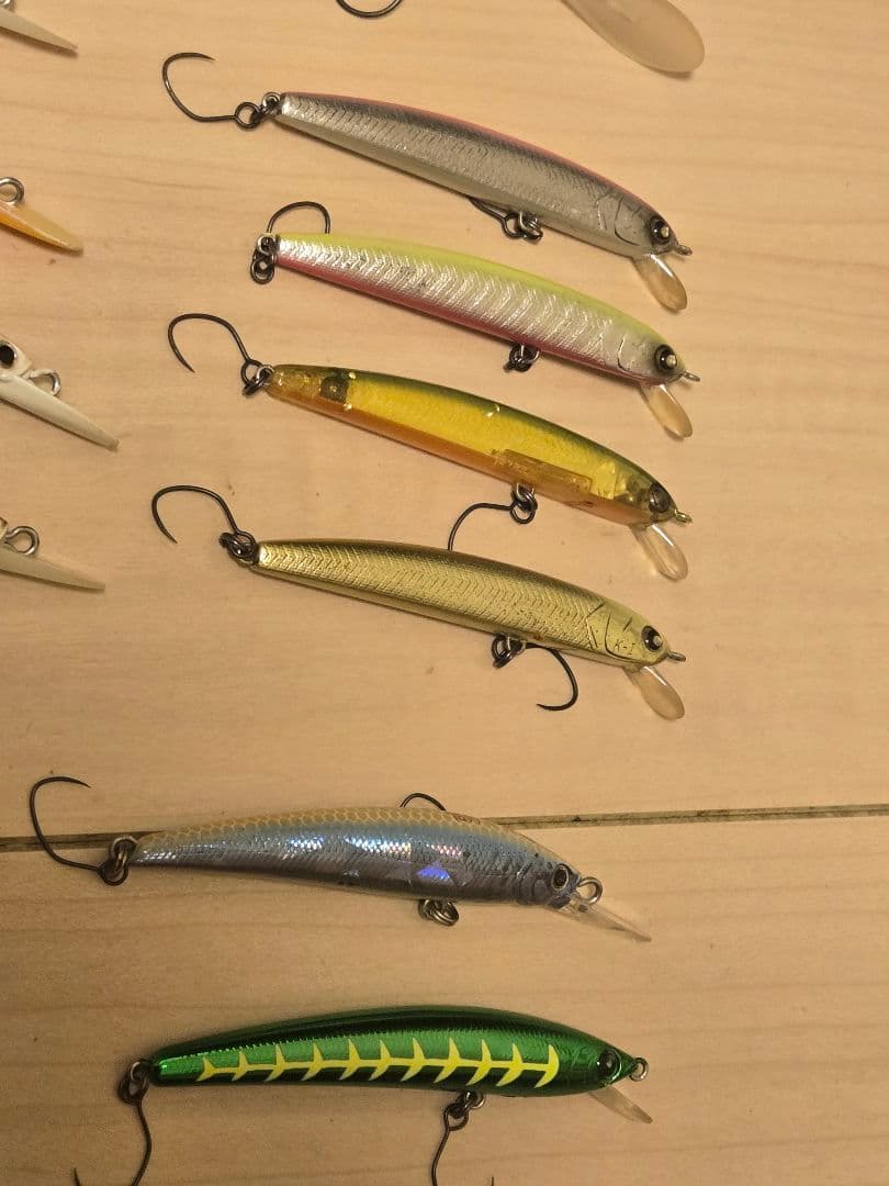 エリアトラウト ミノーセット　ミノーイング　ハンクル　ブラスイット　パニッシュ