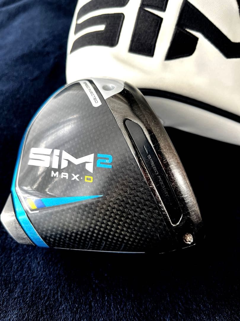 テーラーメイド SIM2 Max dドライバーヘッドのみ 9° ヘッドカバー付き