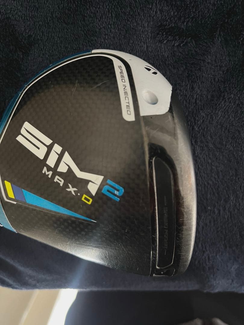 テーラーメイド SIM2 Max dドライバーヘッドのみ 9° ヘッドカバー付き