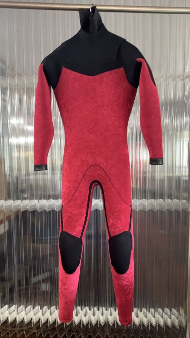 セミドライ　オールブラック　5/3mm ロングチェスト　レガシー　M