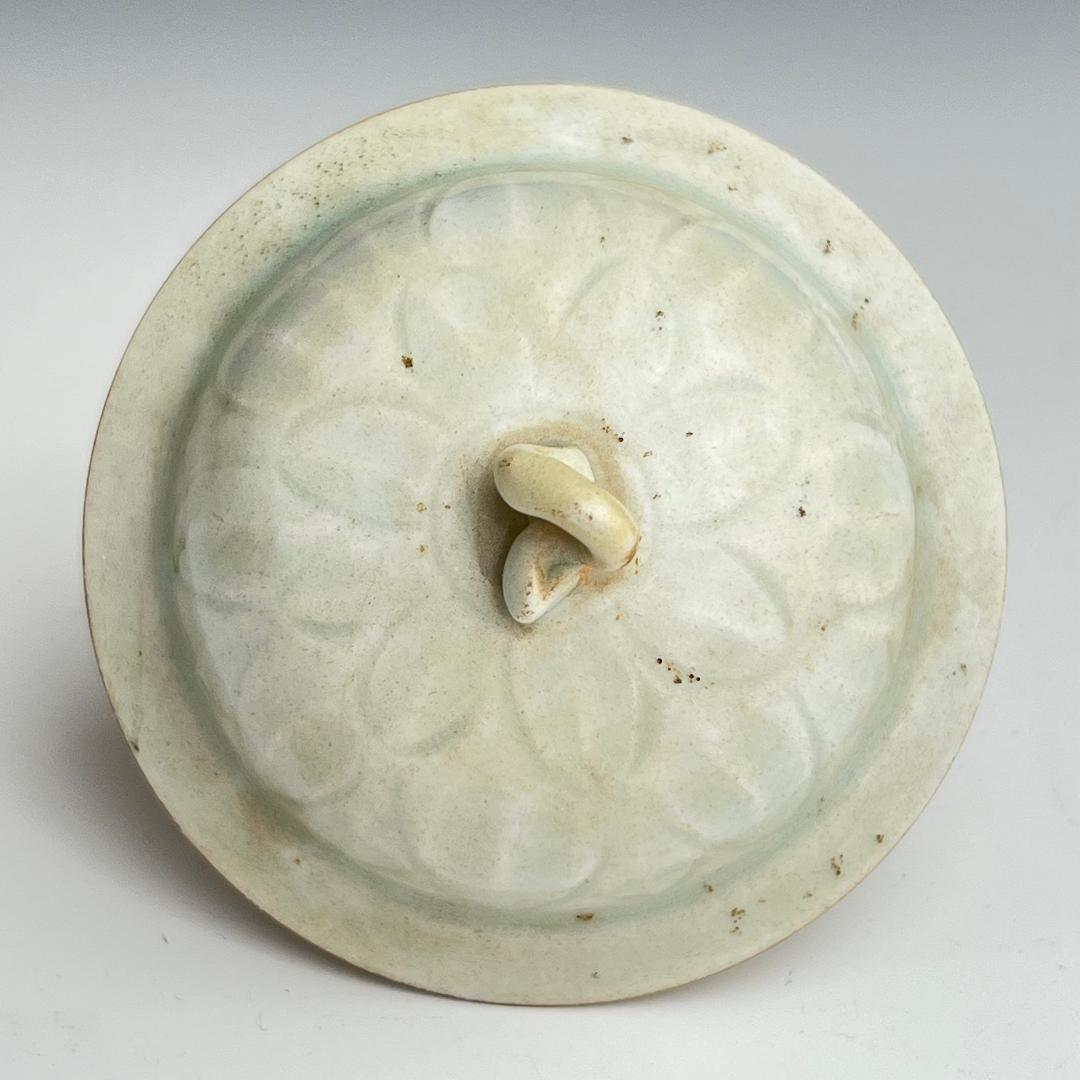 影青 青白釉蓋碗 南宋時代 景徳鎮 古玩 中国美術 唐物 擺件 611b