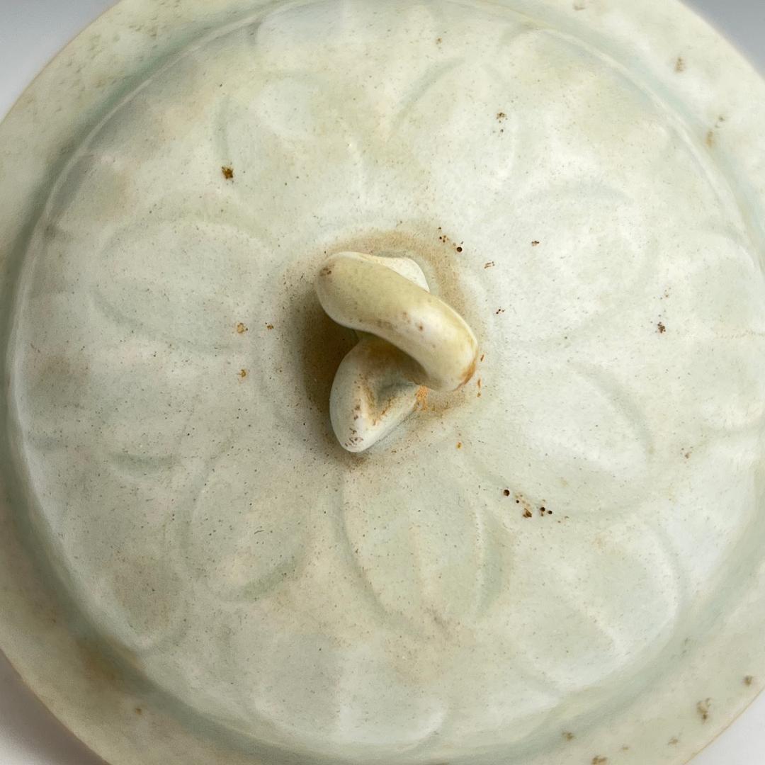 影青 青白釉蓋碗 南宋時代 景徳鎮 古玩 中国美術 唐物 擺件 611b