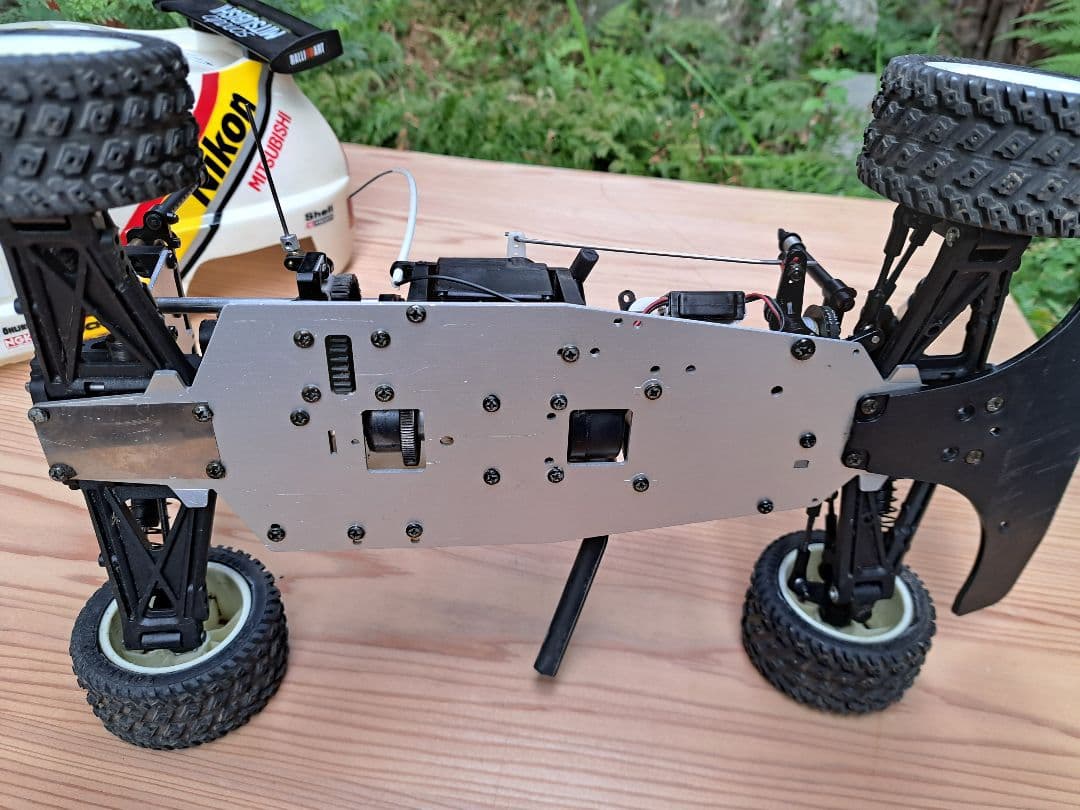 京商　1:10 スケール　ニコン　パジェロ　エンジン　ラジコン　セット　ジャンク