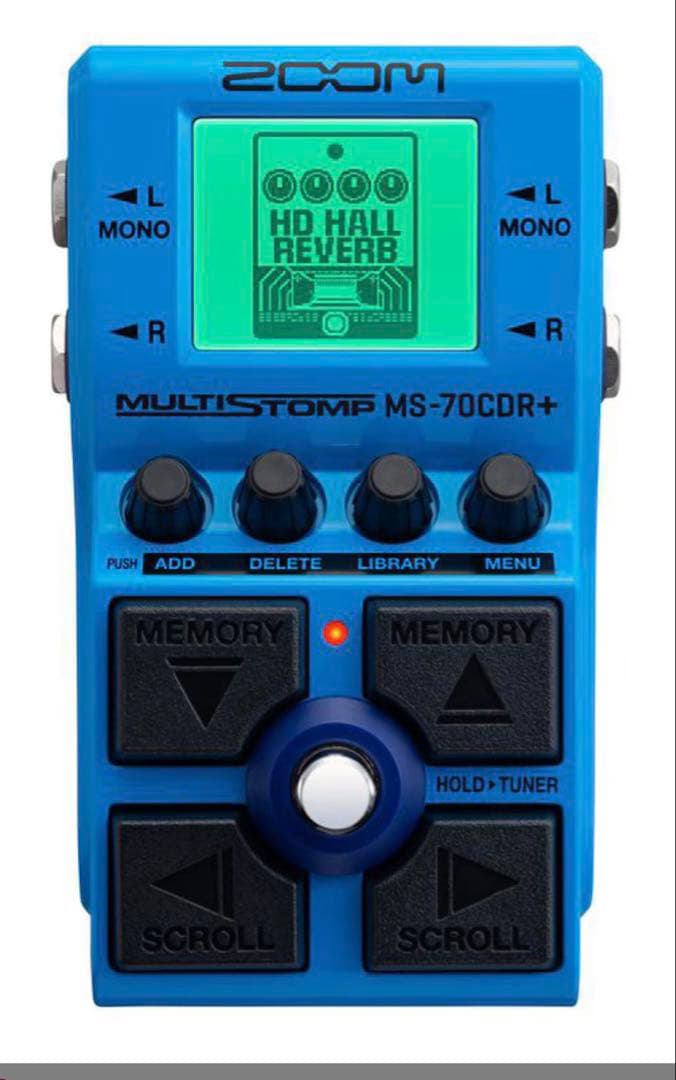 ■新品！■未使用！【ZOOM／MS-70CDR+】ギターエフェクター