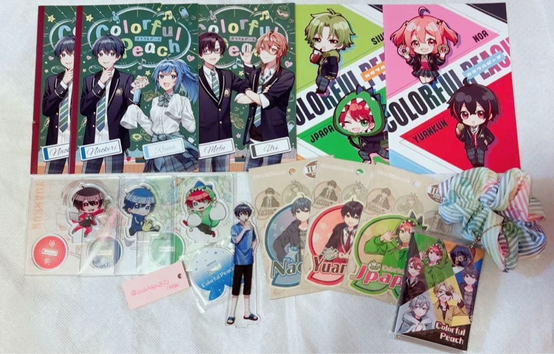 カラフルピーチグッズまとめ