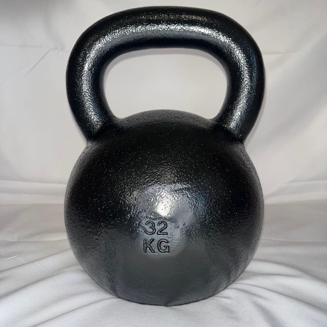 日本製 ハードスタイル ケトルベル 32kg｜伊藤鉉鋳工所製｜高品質鋳鉄