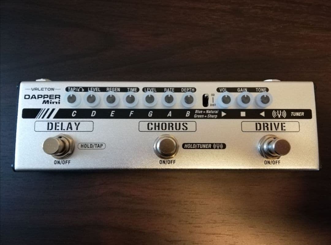 Valeton Dapper Mini　バータイプ　マルチエフェクター　美品