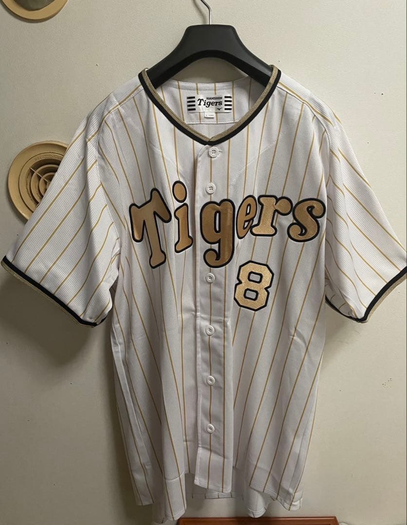 阪神タイガース 佐藤輝明 2023年チャンピオンユニフォーム Lサイズ