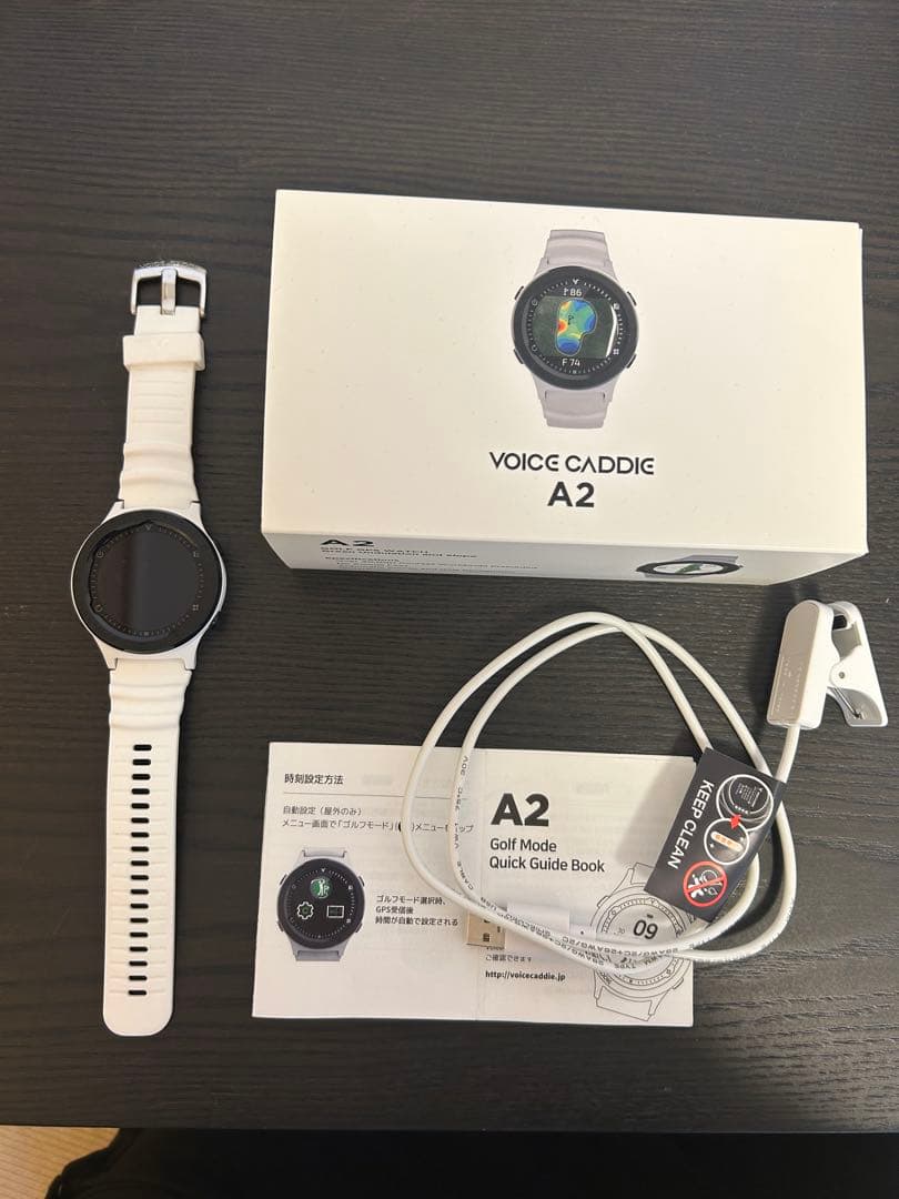 VOICE CADDIE A2 ゴルフ用距離計 ホワイト