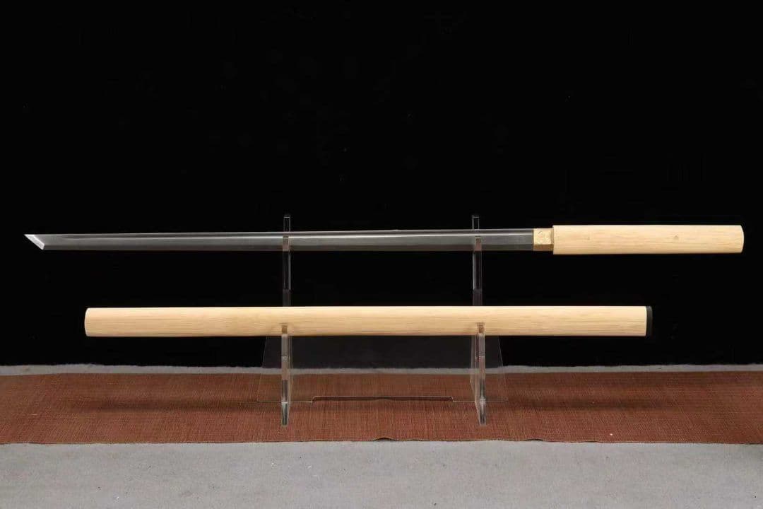 【柏木居合唐刀】古兵器 刀装具 日本刀　模造刀 居合刀 武士道 鑑賞用 美術刀