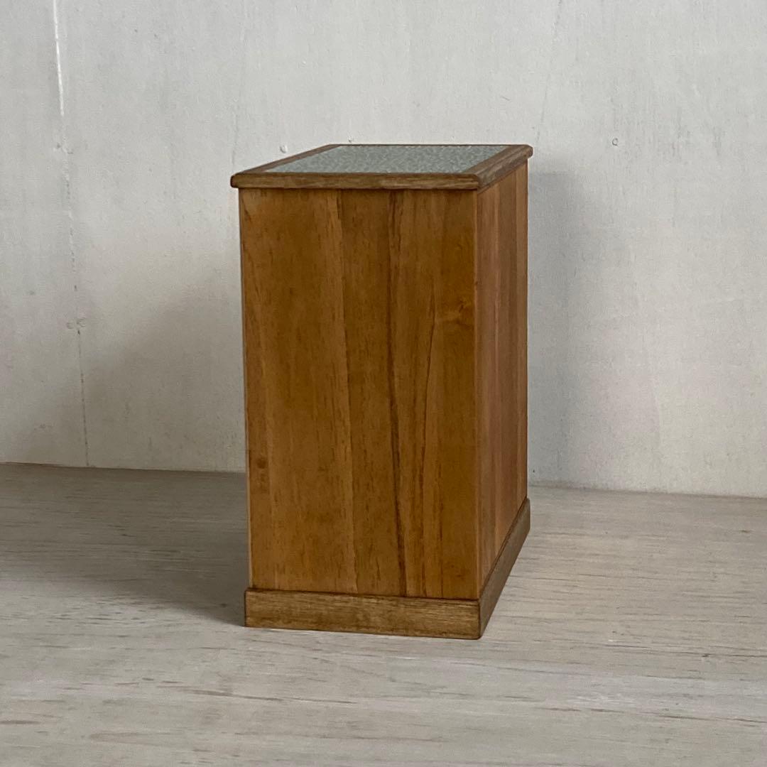 古い木製3杯 小引き出し 小物入れ 糸ケース 古家具