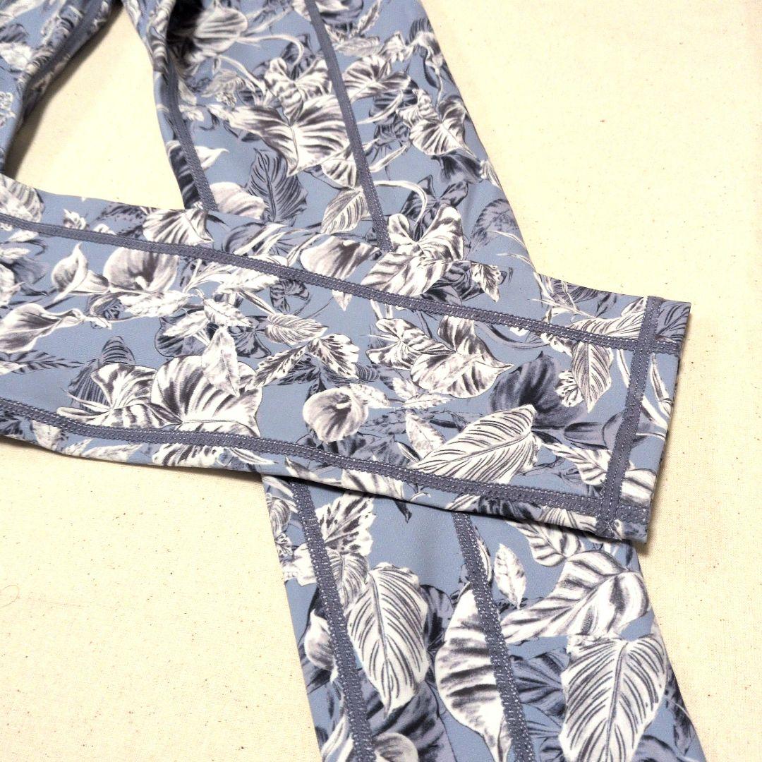 ナージー　花柄 ヨガウェア 上下セット　ブラトップ　レギンス　S　NERGY