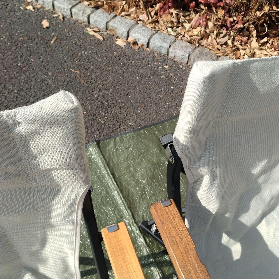 スノーピーク 2脚セット ローチェアーショート　アイボリー LV-093IV