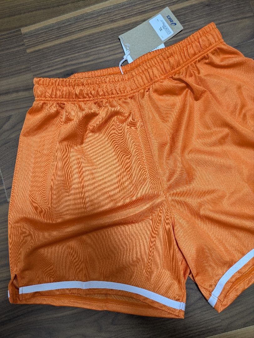 ☆オレンジ　ASICS　アシックス　バレーボール　ゲームパンツ　パンツ