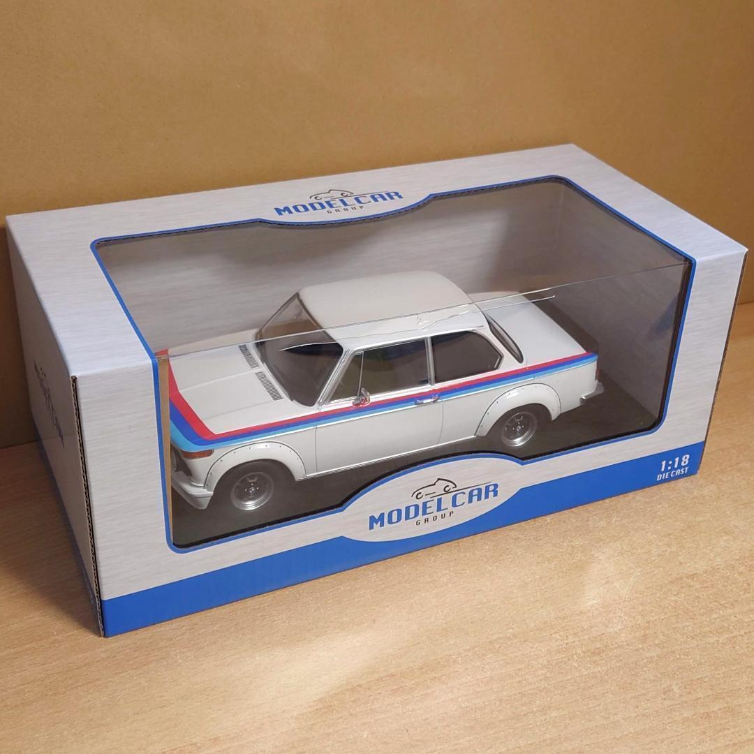 1/18  2002ターボ ホワイト 1973 MCG製 ダイキャスト製