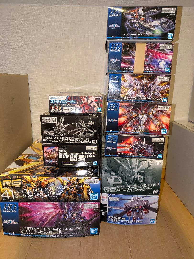 RG HG ガンダムSEED FREEDOMガンプラセット　12点