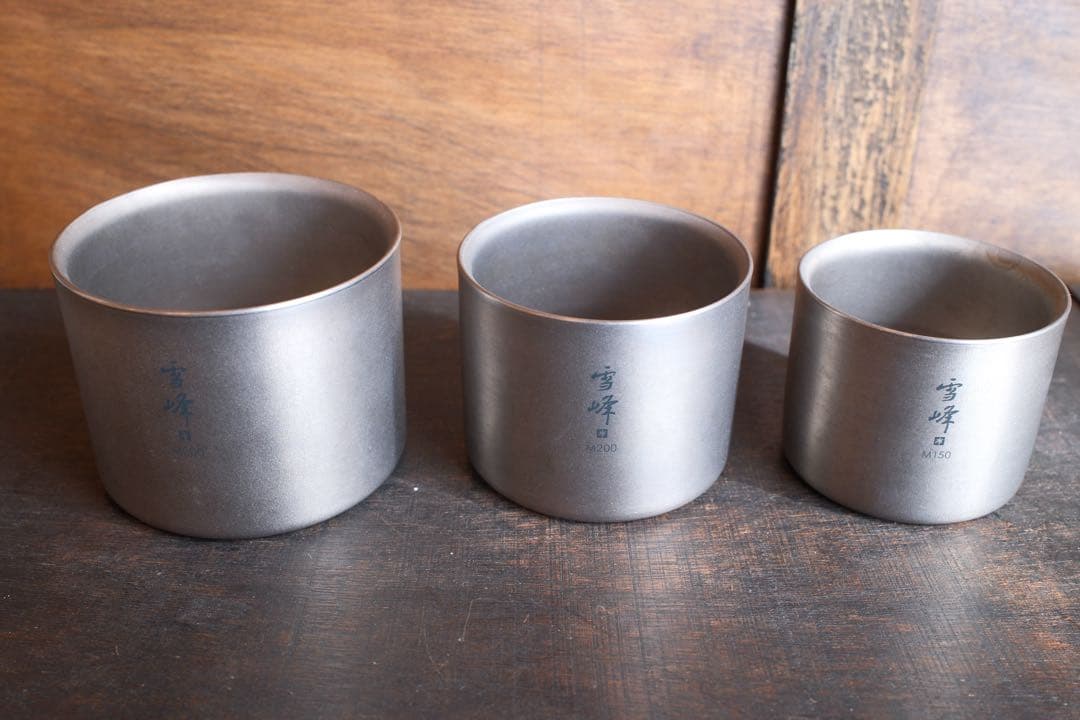 スノーピーク　Peak スタッキングマグ　3点セット　M150