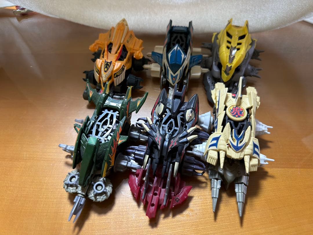 激闘クラッシュギア　5台セット(右上黄色除く)