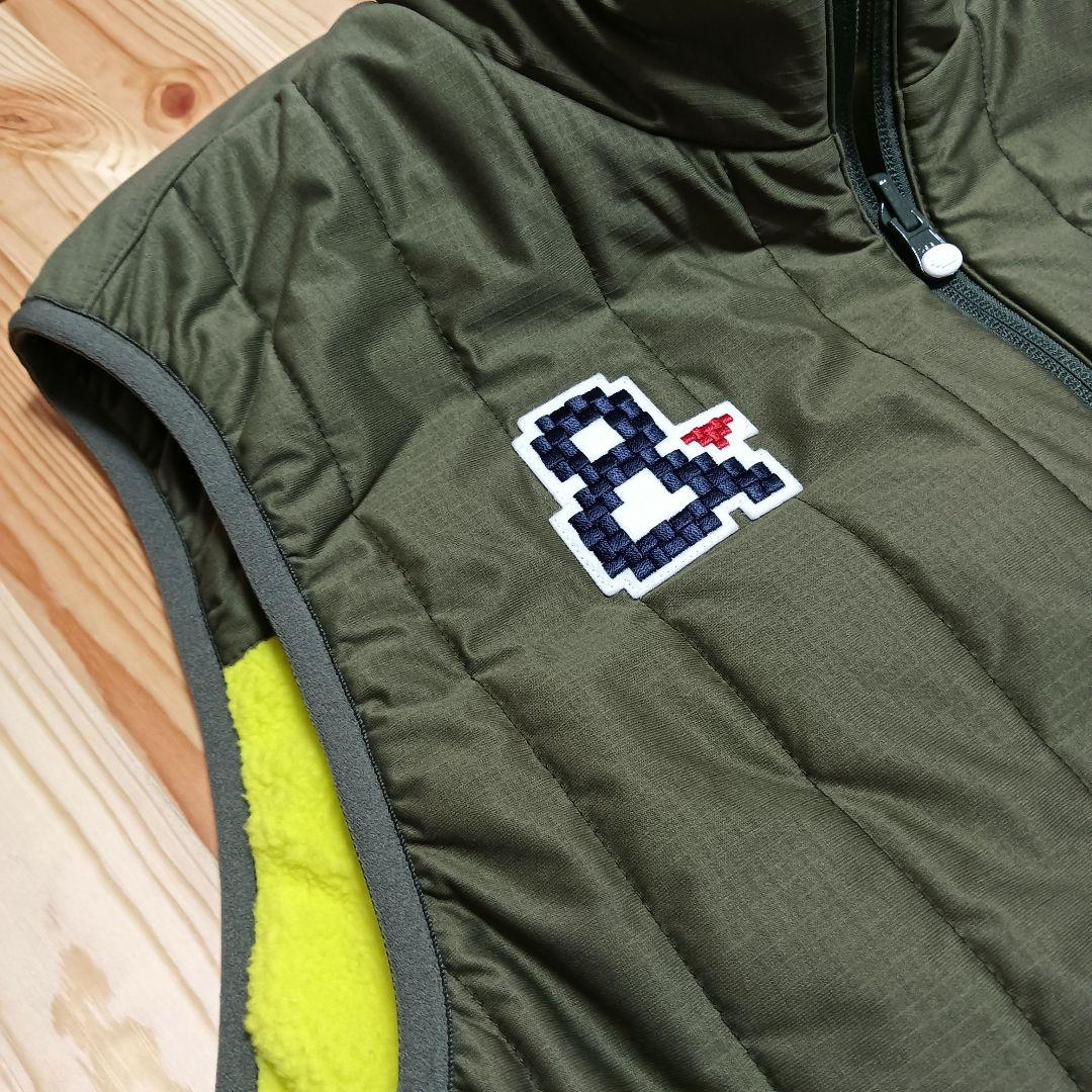 and per se 中綿ベスト リバーシブル フリース LLサイズ アンパスィ