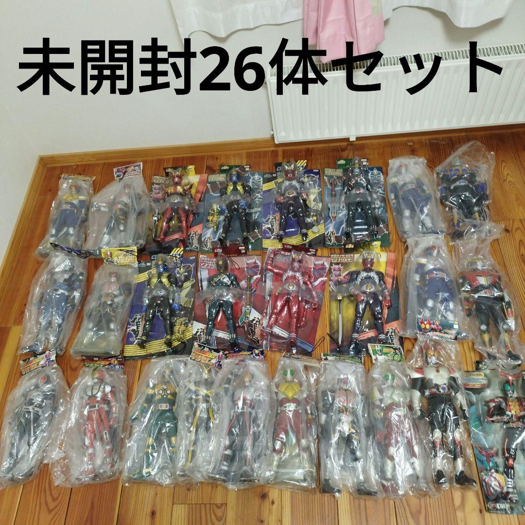 仮面ライダービッグサイズソフビ26体 未開封