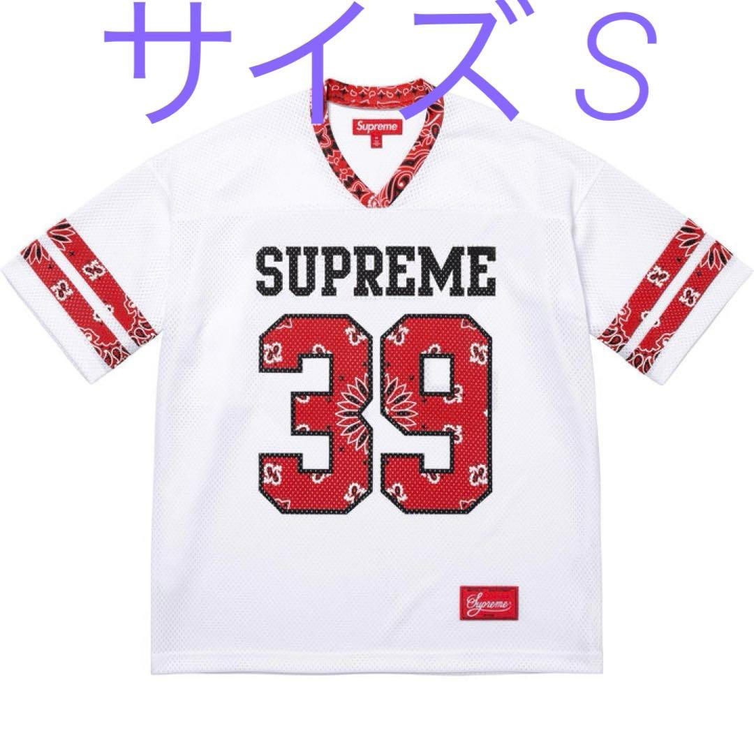 Supreme Bandana Football Jersey 白　シュプリーム