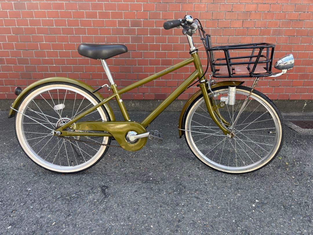 innovation factory子供用自転車 オリーブグリーン
