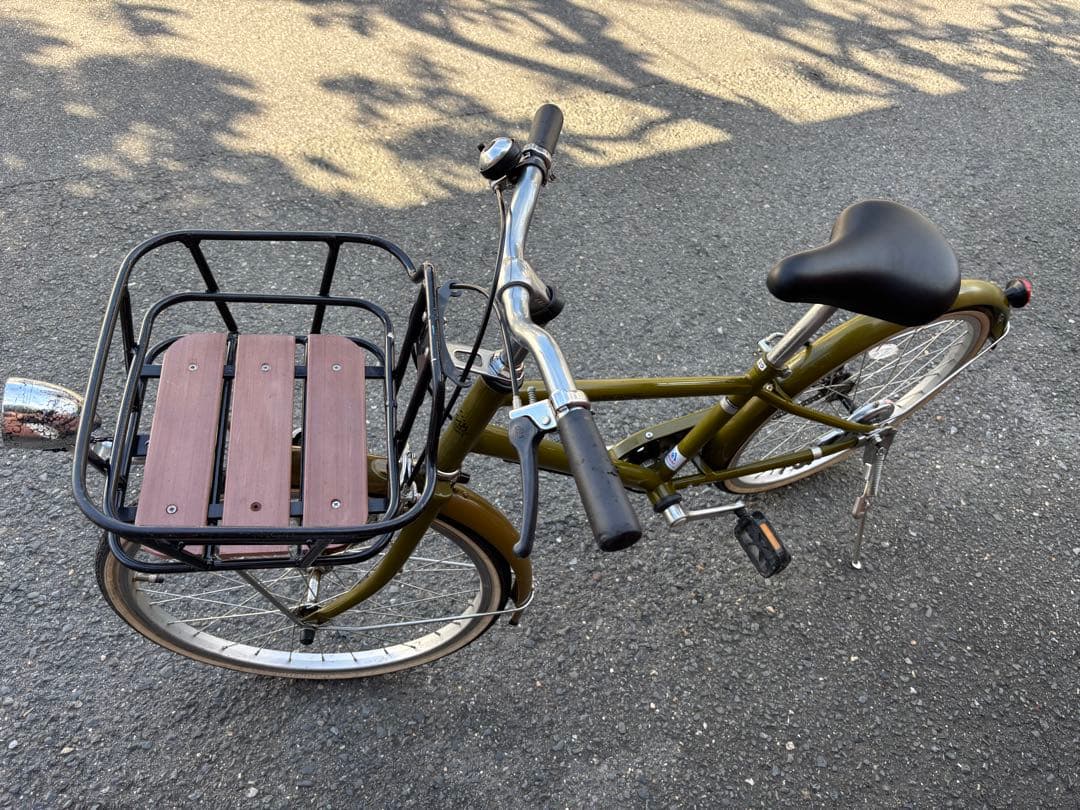 innovation factory子供用自転車 オリーブグリーン