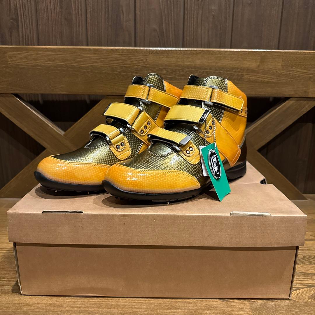 ゴルフシューズ イエロー/グリーン 未使用