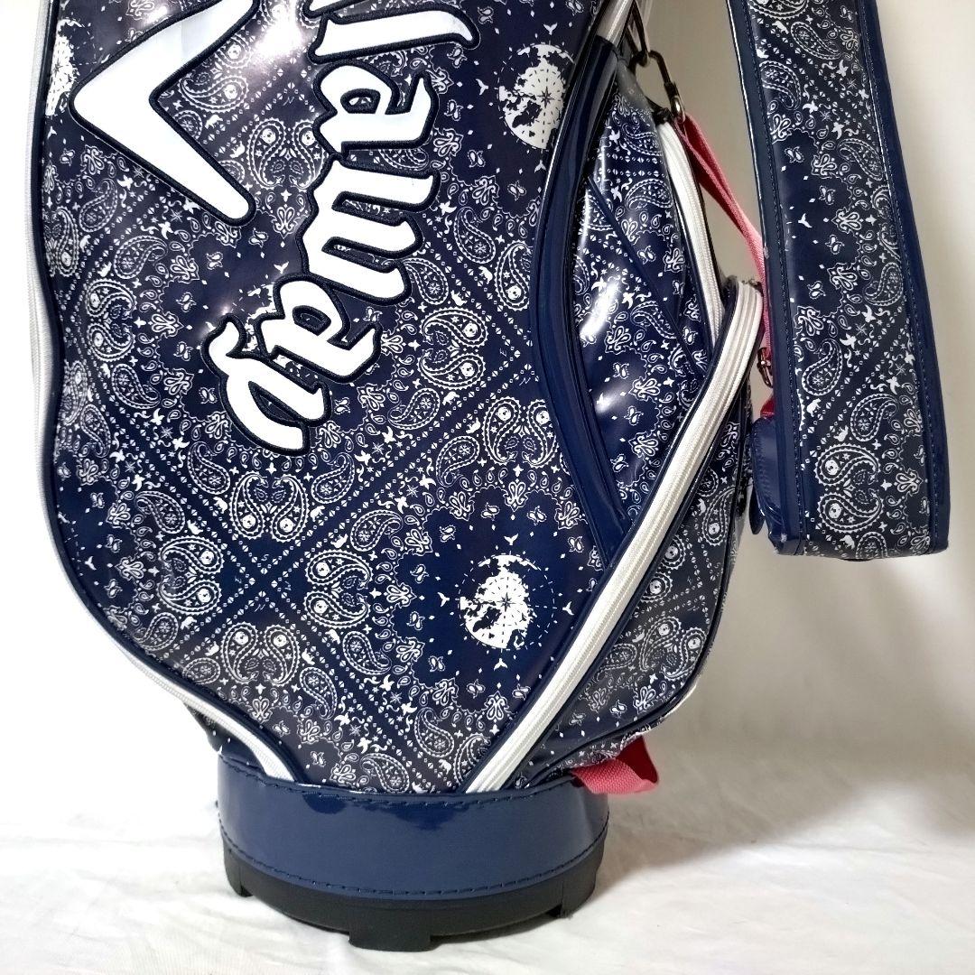 Callaway　キャディバック　ゴルフバッグ　キャロウェイ　ペイズリー柄