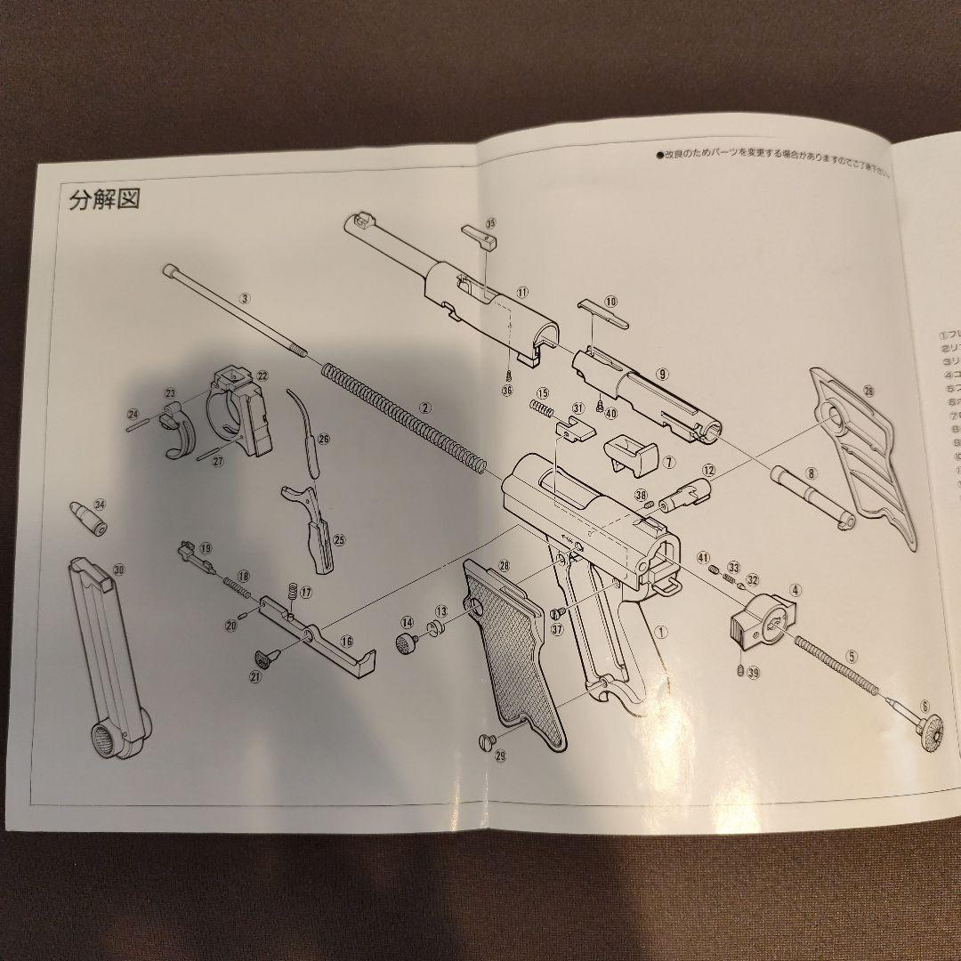 マルシン　南部式小型自動拳銃　ベビー南部　東京砲兵工廠　金属モデルガン