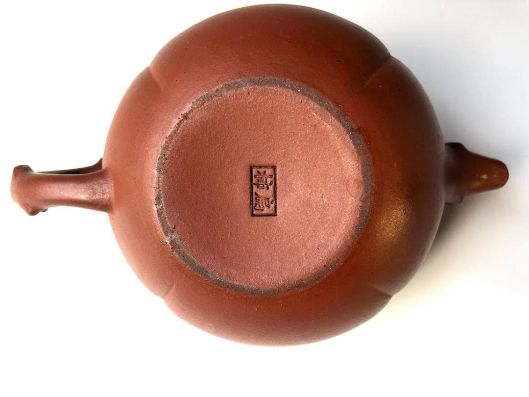 中国宜興老紫砂壷　急須煎茶 大振り早期壷 何挺初制