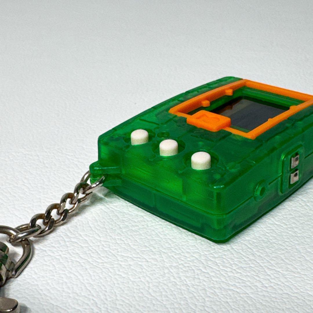 【美品 当時物】デジタルモンスター Ver.5 クリアグリーン 初代 デジモン