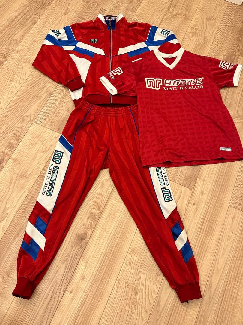 激レア 90年代 鹿島アントラーズ モデル エネーレ製 ジャージセット